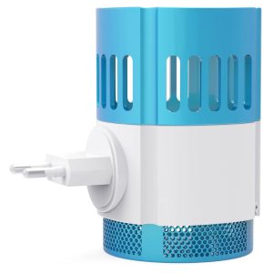Ardes Mosquito Net with Ultra Violet LED Light and Fan, Light Blue