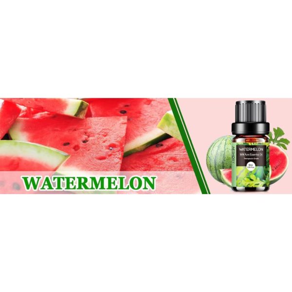 AESHORY Watermelon 10ml – Fruity Essential Oil for Aromatherapy Diffusers