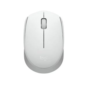 Logitech M171 Wireless Mouse for PC, Mac, Laptop, 2.4 GHz with USB Mini Receiver, Optical Tracking, 12-Months Battery Life, Ambidextrous, White