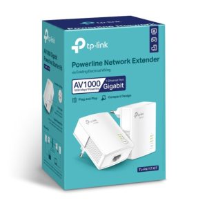 TP-Link AV1000 Powerline WiFi Kit – Dual-Band, Gigabit Port, OneMesh, Plug & Play