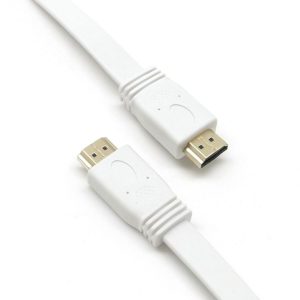 TEK ONE Technology HDMI to HDMI Cable – 5M | High-Speed HD Male to Male White