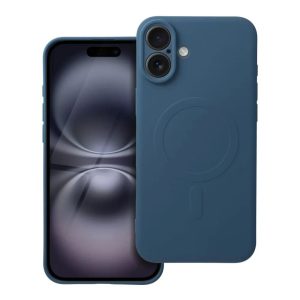 SILICONE MAG COVER with MagSafe for iPhone 16 Plus Blue