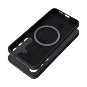 SILICONE 2mm Case for SAMSUNG S25 Ultra Compatible with MagSafe Black