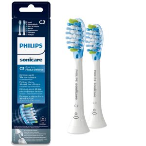 Philips Sonicare Original AdaptiveClean Standard Sonic Toothbrush Heads - 2 Pack in White (Model HX9042/17)