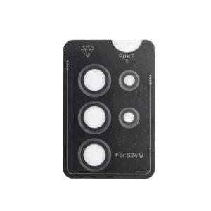 PROTECTOR 9H Camera cover + applicator for SAMSUNG S24 ULTRA black