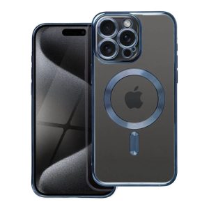 ELECTRO MAG COVER MagSafe Case for iPhone 15 Pro blue titanium