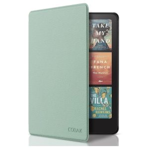 CoBak Kindle Paperwhite 2024 Case - 7 Inch - Wisdom Green