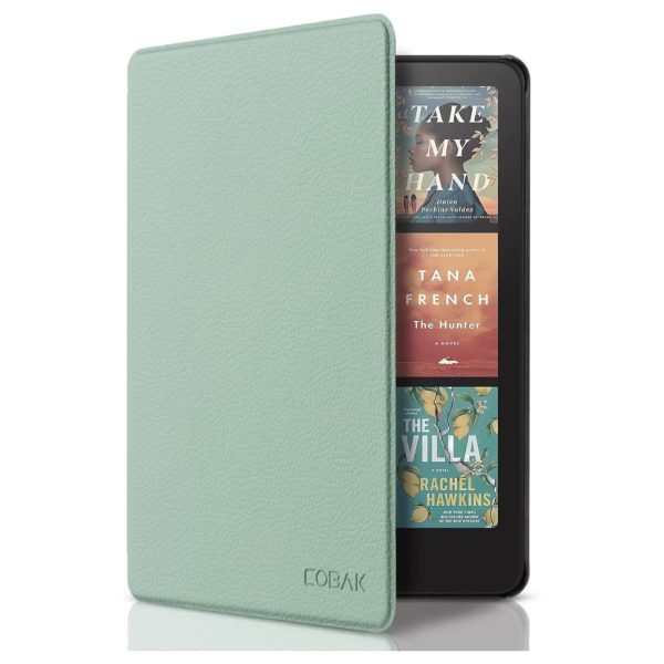 CoBak Kindle Paperwhite 2024 Case - 7 Inch - Wisdom Green