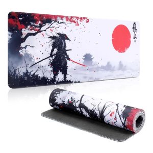 Yimomoyi Gaming Mouse Pad 800 x 300mm - XXL, Japanese Samura