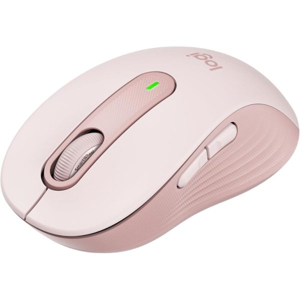 Logitech Signature M650 Wireless Mouse Multi-Device Compatibility, Pink