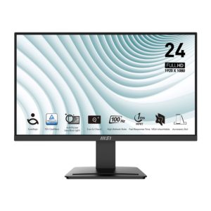 MSI Monitor LED 23.8" PRO MP2412 VA 100Hz 1920X1080 1ms 250cd/mq 1000:1 HDMI DP