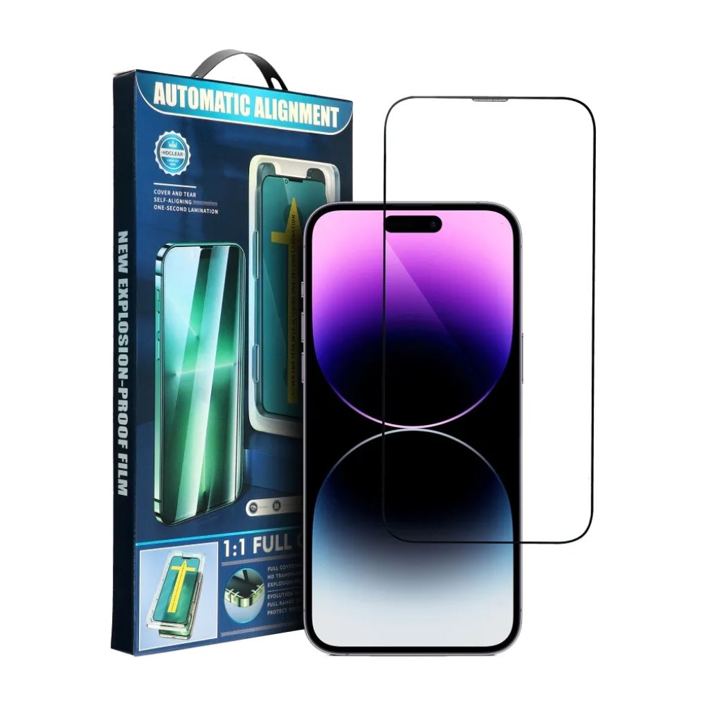 5D Full Glue Tempered Glass for iPhone 17 Air + Applicator