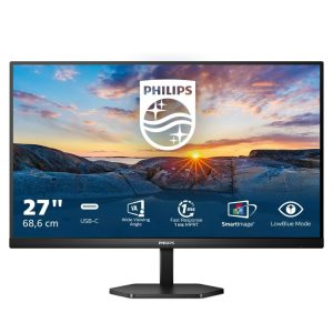 Philips 27" FHD monitor 1920 x 1080 75Hz, 300 CD/m², HDMI 1.4 / DP 1.2 / USB-C 3.2