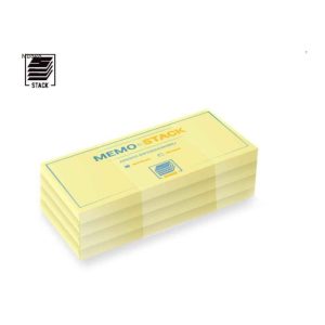 Post-it Memo Stack MM 38X51, Pack of 12 Pcs, Yellow