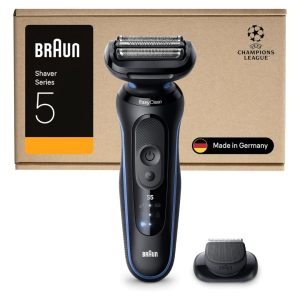 Braun Series 5 Electric Beard Shaver, Wet & Dry, Men's Beard Trimmer, Beard Razor