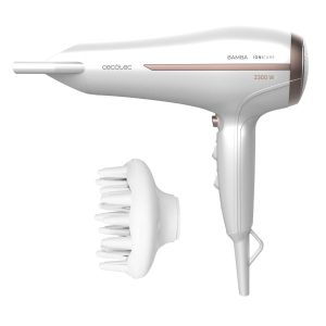 Cecotec Bamba IoniCare 5200 Aura Ionic Hair Dryer, 2300W Power, 2 Speeds and 3 Temperatures