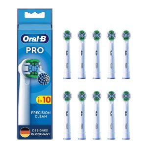 Oral-B Sonic toothbrush head 10x Precis, White