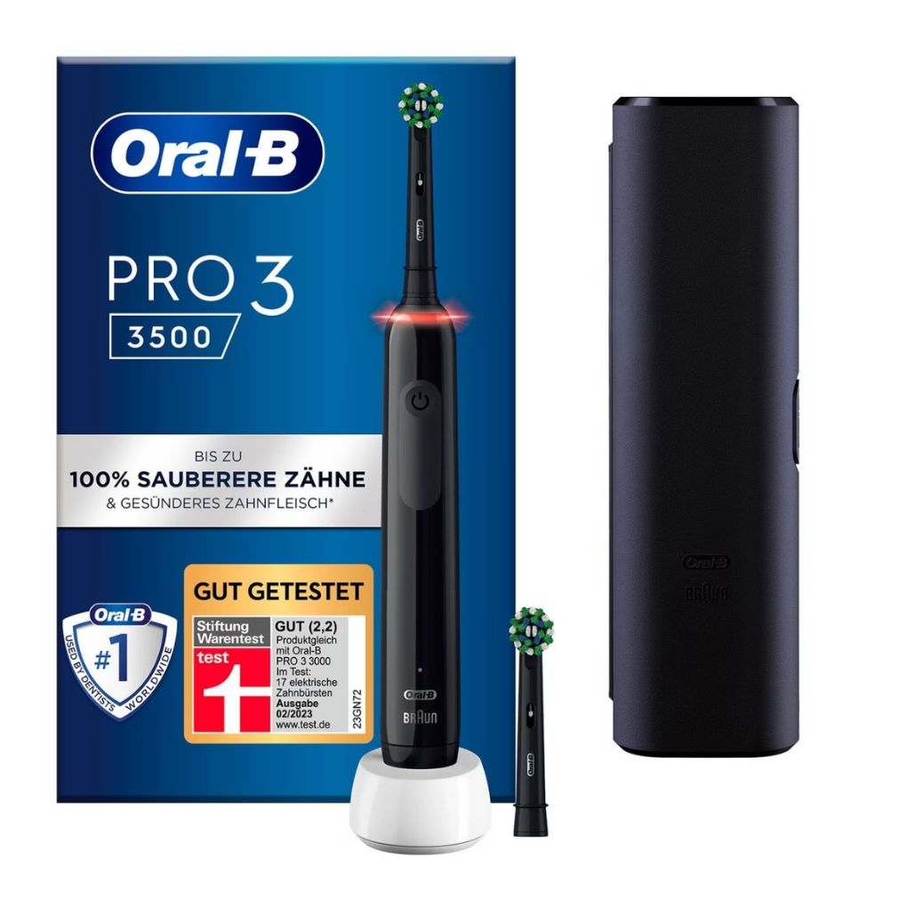 Oral-B Toothbrush Pro 3 3000 Cross Action, Black
