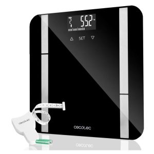 Cecotec High Precision Intelligent Digital Bathroom Scales, with LCD Screen, 180Kg