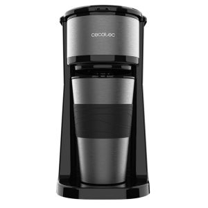 Cecotec Drip Coffee Maker with Thermos Portable, Capacity 420 ml, Drip Nozzle, Permanent or Paper Filter, Auto-Off Function