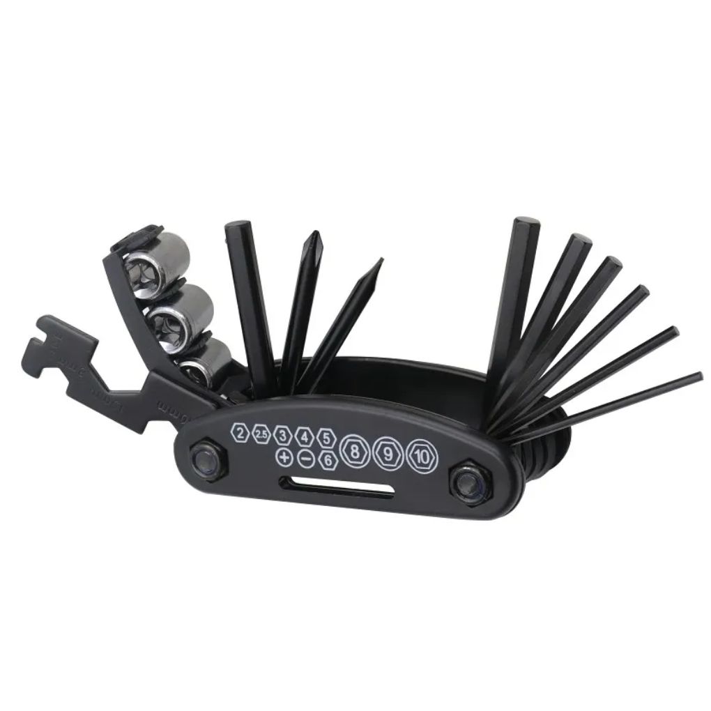Bicycle Wrench set Multitool Black