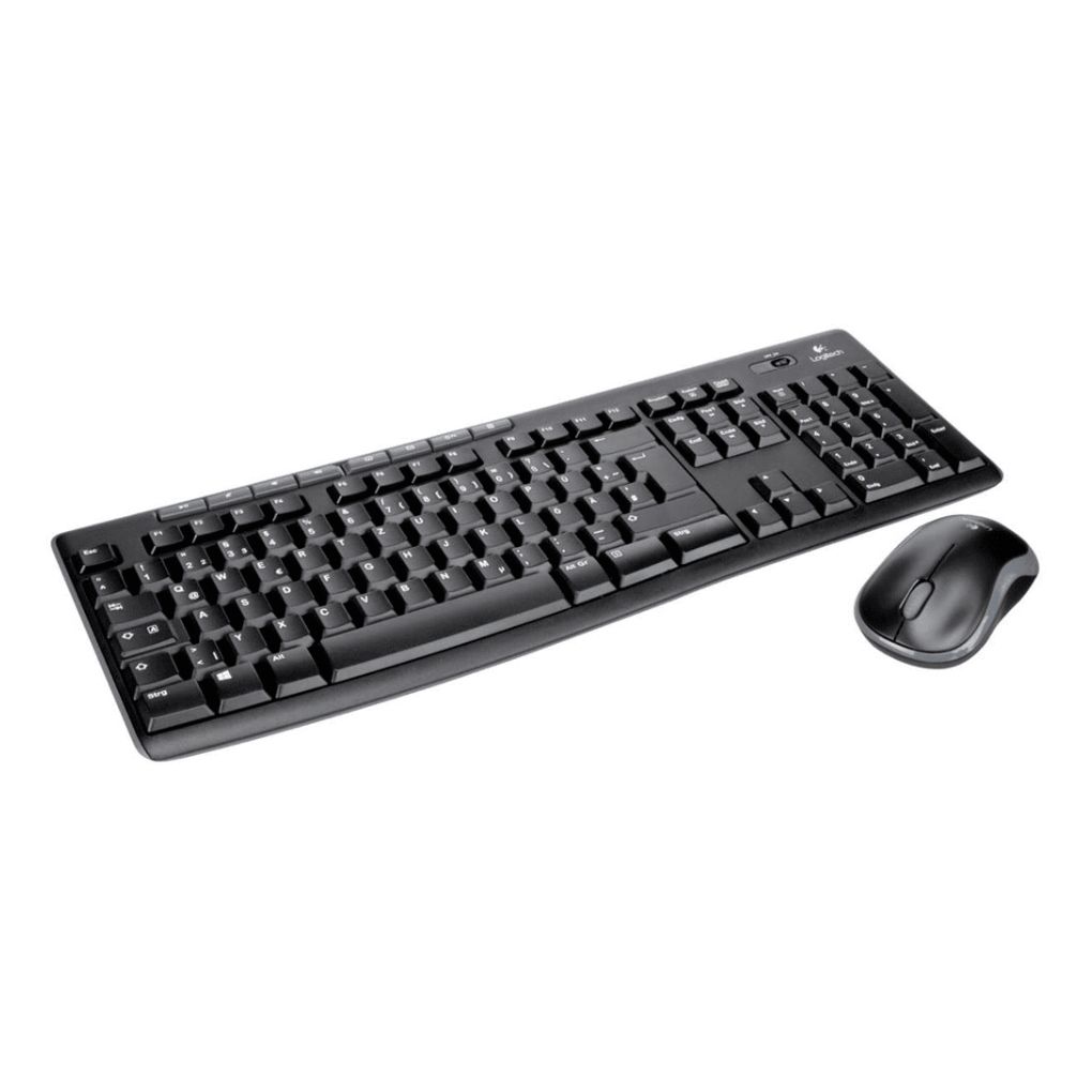 Logitech MK270 Wireless Keyboard and Mouse Combo, QWERTY Germany Layout