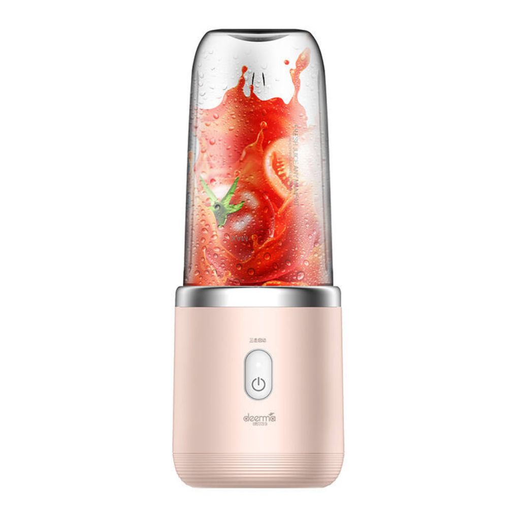 Deerma Automatic Multipurpose Portable Juice Blender USB Rechargeable, 400ml