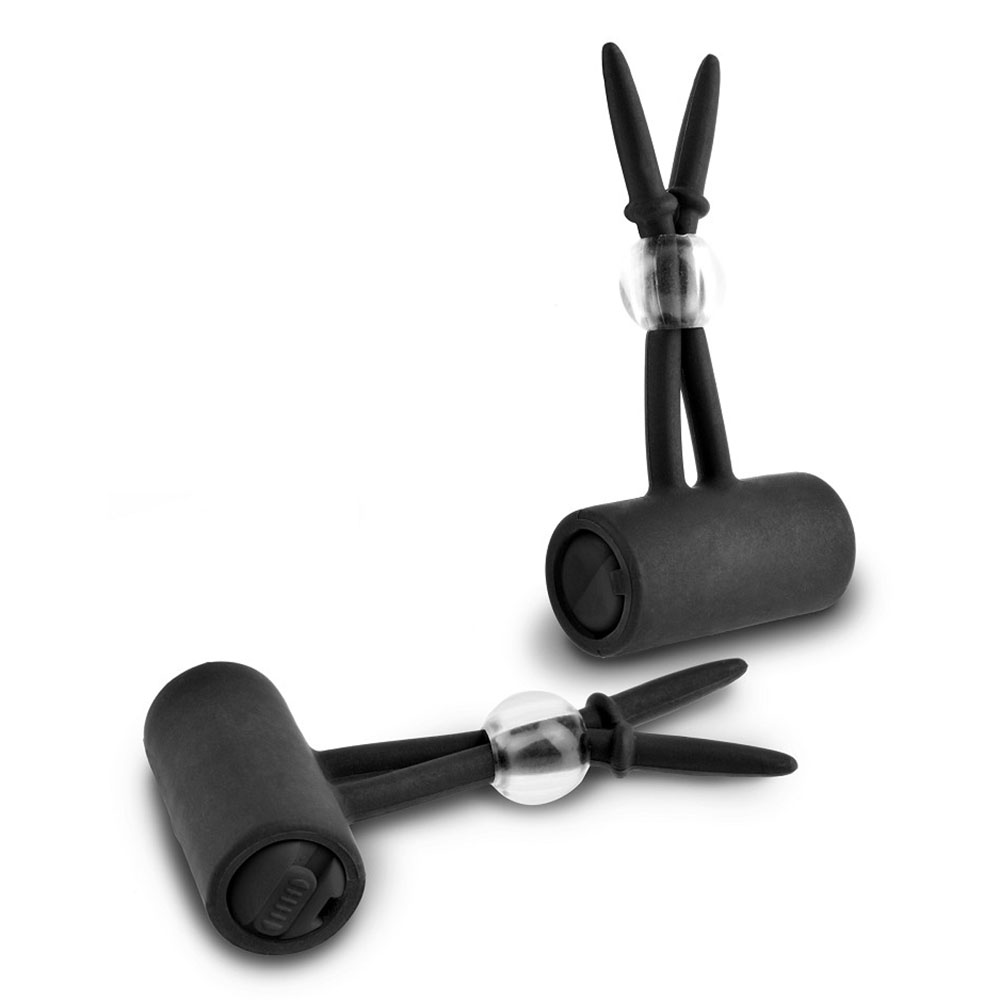 Vibrating Silicone Nipple Lassos