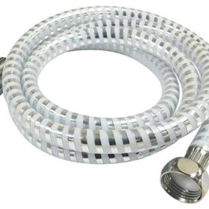 1.5 m Flexible Shower/Bidet Hose Chrome-finish 1.5 m flexible hose, perfect replacement for shower heads or bidet sprayers. Durable, easy-to-clean surface and universal fittings for quick, tool-free installation