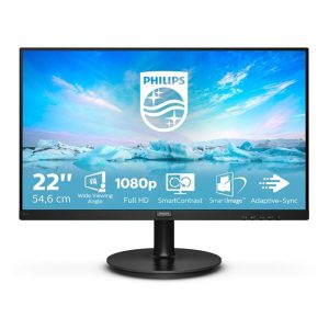 Philips 21.5" LED Monitor 1920x1080 75hz Adaptive-Sync VGA HDMI