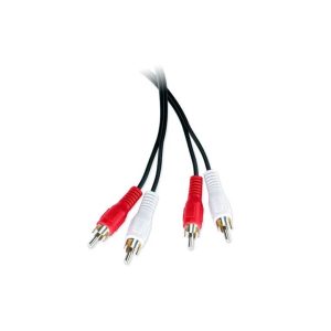 Arrango AZJ60557 RCA Male to RCA Male Audio Cable – 150 cm High-Quality Audio Adapter
