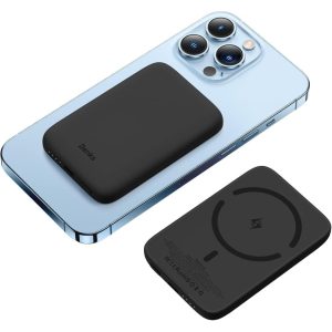 SAATCHITECH 5000mAh Magnetic Wireless Power Bank – Wireless & Type-C Fast Charging