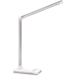 LED Desk Lamp Eye Protection Touch Control Folding Lamp for Bedroom and Office