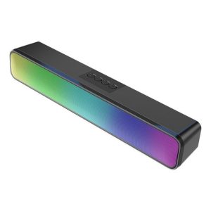 UNICO BS2770 Wireless RGB Soundbar &ndash; Dual 6W Speakers, BT 5.3, USB/TF/AUX