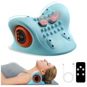 EMS Electric Heating Neck Massager, 3 Modes, 9 Intensity Levels
