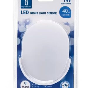 Aigostar LED Night Light with Day/Night Sensor – 1W, 40 lm, 6500K (Model GL-107)