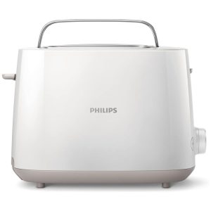 Philips Electric Toaster 2 Slices, 8 Settings, Integrated Defrost and Brioche Warmer, Lift Lever, Auto Shut-Off