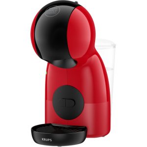 Krups Nescafé Dolce Gusto Piccolo XS Manual Capsule Coffee Machine - Red/Black