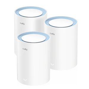 Cudy 3 Pack AC1200 Whole Household Mesh WiFi System