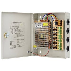 Andowl Switching Power Box for CCTV Systems Gray
