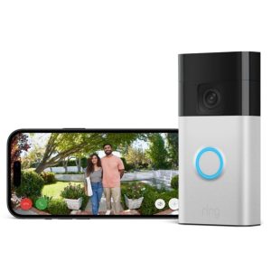 Ring Battery-Powered Video Doorbell (3rd Gen) - Satin Nickel