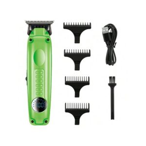 Professional Hair Clipper SK-580A &ndash; Titanium-Plated Precision Trimmer | 180-Minute Runtime | LED Display