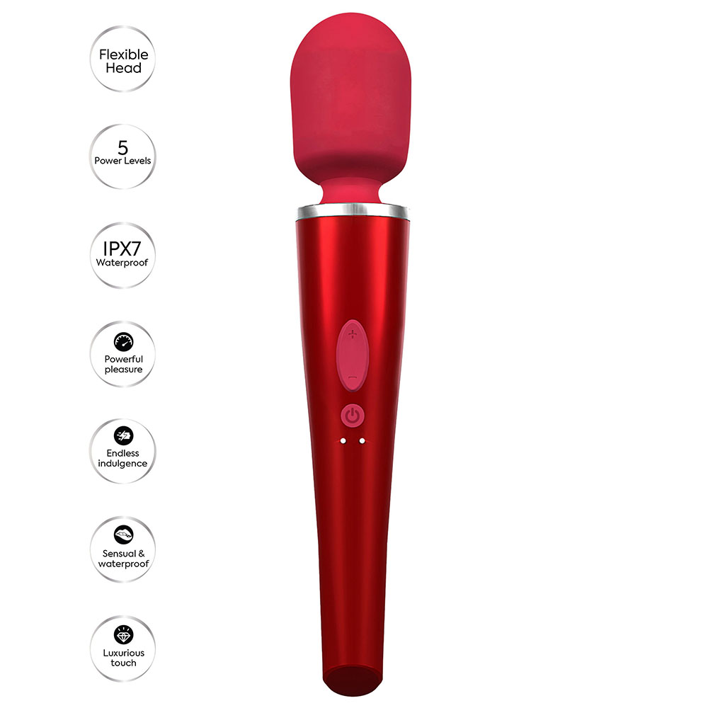 Pro Wand Massager Red