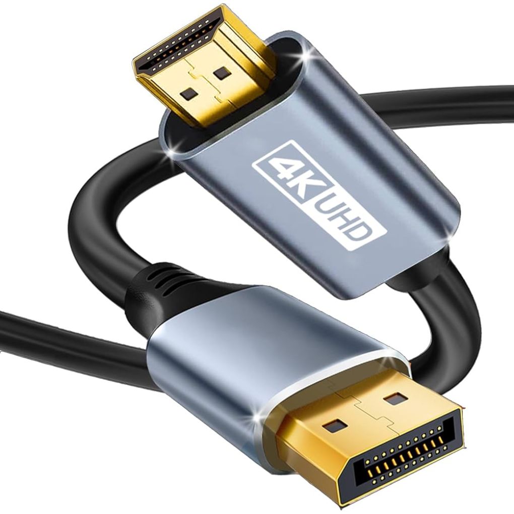 Arrango AZJ60614 DisplayPort to HDMI Adapter Cable 4K 1.8mt