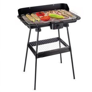 Melchioni Family BBQ-2 Electric Grill 2000W with Stand