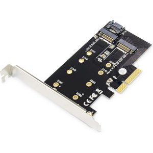 Atlantis Dgitus M.2 NVME/SATA SSD PCI-Express 3.0 ADD-ON Card