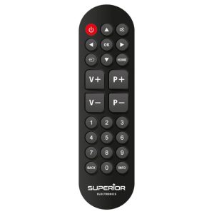 Superior Ready5 Universal Remote Control for Samsung, LG, Sony, Panasonic, Philips – Ready to Use