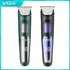 VGR Voyager V-292 Professional Hair Trimmer IPX5 with LED Display- GREEN