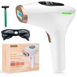NALONE IPL Hair Removal Device for Whole Body with 999,999 Flashes