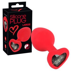 Silicone Plug Large Red